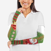 Christmas Costume Elf Arm Sleeves Santa Little Helper Green - Wonder Print Shop