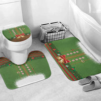 Christmas Costume Elf Bathroom Set Santa Little Helper Green - Wonder Print Shop