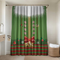 Christmas Costume Elf Bathroom Set Santa Little Helper Green - Wonder Print Shop