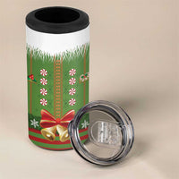 Christmas Costume Elf 4 in 1 Can Cooler Tumbler Santa Little Helper Green - Wonder Print Shop
