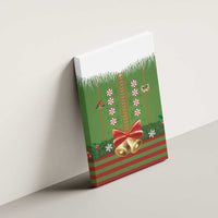 Christmas Costume Elf Canvas Wall Art Santa Little Helper Green - Wonder Print Shop