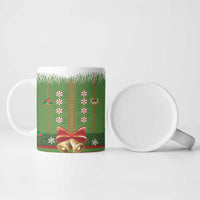 Christmas Costume Elf Ceramic Mug Santa Little Helper Green - Wonder Print Shop