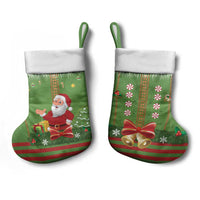 Christmas Costume Elf Christmas Stocking Santa Little Helper Green - Wonder Print Shop