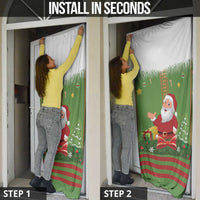 Christmas Costume Elf Door Cover Santa Little Helper Green - Wonder Print Shop