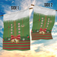 Christmas Costume Elf Garden Flag Santa Little Helper Green - Wonder Print Shop