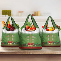 Christmas Costume Elf Grocery Bag Santa Little Helper Green - Wonder Print Shop