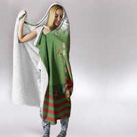 Christmas Costume Elf Hooded Blanket Santa Little Helper Green - Wonder Print Shop