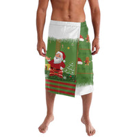 Christmas Costume Elf Lavalava Santa Little Helper Green - Wonder Print Shop