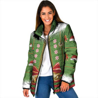 Christmas Costume Elf Padded Jacket Santa Little Helper Green - Wonder Print Shop
