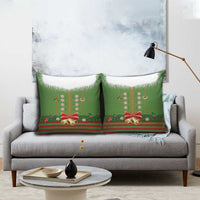 Christmas Costume Elf Pillow Cover Santa Little Helper Green - Wonder Print Shop