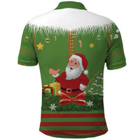 Christmas Costume Elf Polo Shirt Santa Little Helper Green - Wonder Print Shop