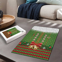 Christmas Costume Elf Puzzle Santa Little Helper Green - Wonder Print Shop