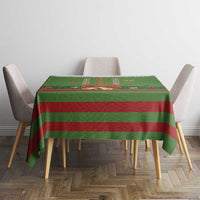 Christmas Costume Elf Tablecloth Santa Little Helper Green - Wonder Print Shop