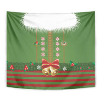 Christmas Costume Elf Tapestry Santa Little Helper Green - Wonder Print Shop