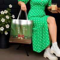 Christmas Costume Elf Tote Bag Santa Little Helper Green - Wonder Print Shop