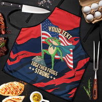 Portland Frog Protest Personalized Apron Frogs Together Strong - Wonder Print Shop