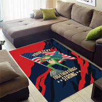 Portland Frog Protest Personalized Area Rug Frogs Together Strong - Wonder Print Shop