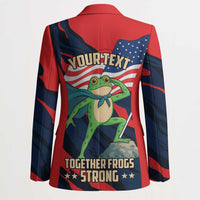 Portland Frog Protest Personalized Blazer Frogs Together Strong - Wonder Print Shop
