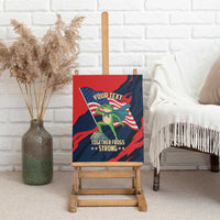 Portland Frog Protest Personalized Canvas Wall Art Frogs Together Strong - Wonder Print Shop