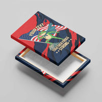 Portland Frog Protest Personalized Canvas Wall Art Frogs Together Strong - Wonder Print Shop