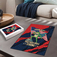 Portland Frog Protest Personalized Puzzle Frogs Together Strong - Wonder Print Shop