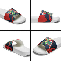 Portland Frog Protest Personalized Slide Sandals Frogs Together Strong - Wonder Print Shop