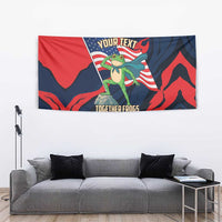 Portland Frog Protest Personalized Tapestry Frogs Together Strong - Wonder Print Shop