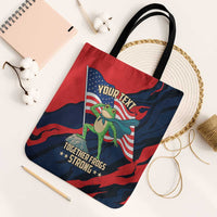 Portland Frog Protest Personalized Tote Bag Frogs Together Strong - Wonder Print Shop