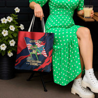 Portland Frog Protest Personalized Tote Bag Frogs Together Strong - Wonder Print Shop