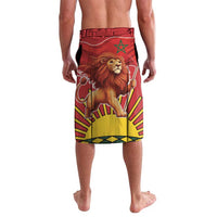 Personalized Morocco Proclamation Day 1944 Lavalava Barbary Lion With Flag - Wonder Print Shop