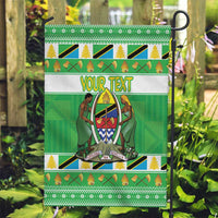 Personalized Tanzania Christmas Garden Flag Uhuru na Umoja Heri ya Krismasi - Wonder Print Shop