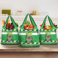 Personalized Tanzania Christmas Grocery Bag Uhuru na Umoja Heri ya Krismasi