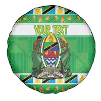 Personalized Tanzania Christmas Spare Tire Cover Uhuru na Umoja Heri ya Krismasi - Wonder Print Shop