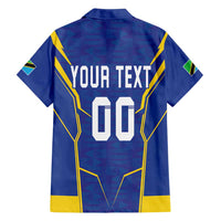 Custom Tanzania Football Family Matching Puletasi and Hawaiian Shirt Taifa Stars Sporty Style - Wonder Print Shop