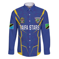 Custom Tanzania Football Family Matching Short Sleeve Bodycon Dress and Hawaiian Shirt Taifa Stars Sporty Style - Wonder Print Shop