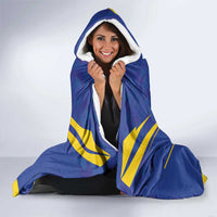 Custom Tanzania Football Hooded Blanket Taifa Stars Sporty Style