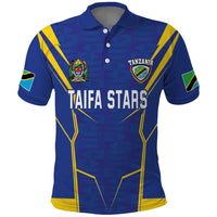 Custom Tanzania Football Polo Shirt Taifa Stars Sporty Style - Wonder Print Shop