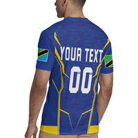 Custom Tanzania Football Rugby Jersey Taifa Stars Sporty Style - Wonder Print Shop