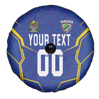 Custom Tanzania Football Spare Tire Cover Taifa Stars Sporty Style - Wonder Print Shop