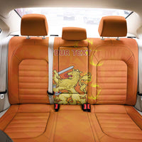Personalized Netherlands Queen's Day Back Car Seat Cover Koninginnedag Royal Crown