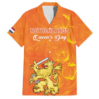 Personalized Netherlands Queen's Day Family Matching Summer Maxi Dress and Hawaiian Shirt Koninginnedag Royal Crown