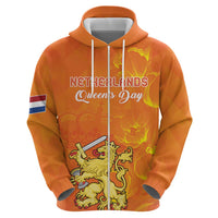Personalized Netherlands Queen's Day Hoodie Koninginnedag Royal Crown