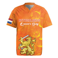 Personalized Netherlands Queen's Day Rugby Jersey Koninginnedag Royal Crown