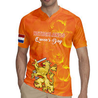 Personalized Netherlands Queen's Day Rugby Jersey Koninginnedag Royal Crown
