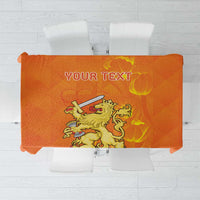 Personalized Netherlands Queen's Day Tablecloth Koninginnedag Royal Crown