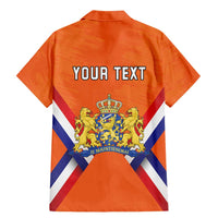 Personalized Netherlands King's Day Family Matching Mermaid Dress and Hawaiian Shirt Koningsdag Lion King With Crown