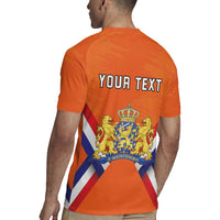 Personalized Netherlands King's Day Rugby Jersey Koningsdag Lion King With Crown