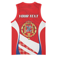 Poland-Lithuania Personalized Basketball Jersey Heraldic Eagle and Vytis Historical