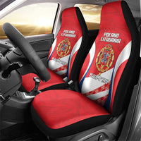 Poland-Lithuania Car Seat Cover Heraldic Eagle and Vytis Historical