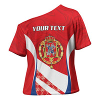 Poland-Lithuania Personalized Cross Shoulder Shirt Heraldic Eagle and Vytis Historical